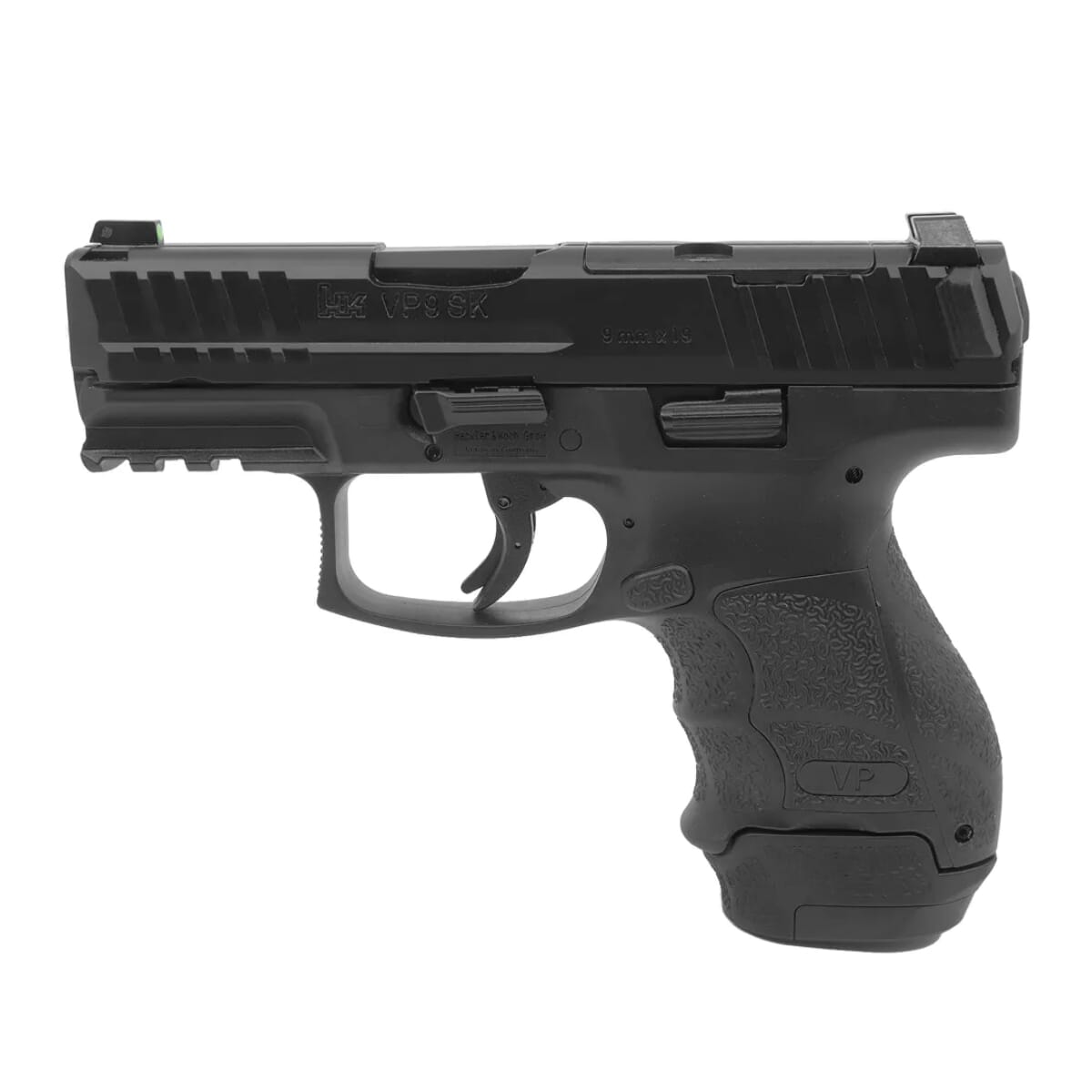 HK VP9SK-B 9mm 3.39" Bbl Optics Ready Subcompact Push-Button Pistol W ...