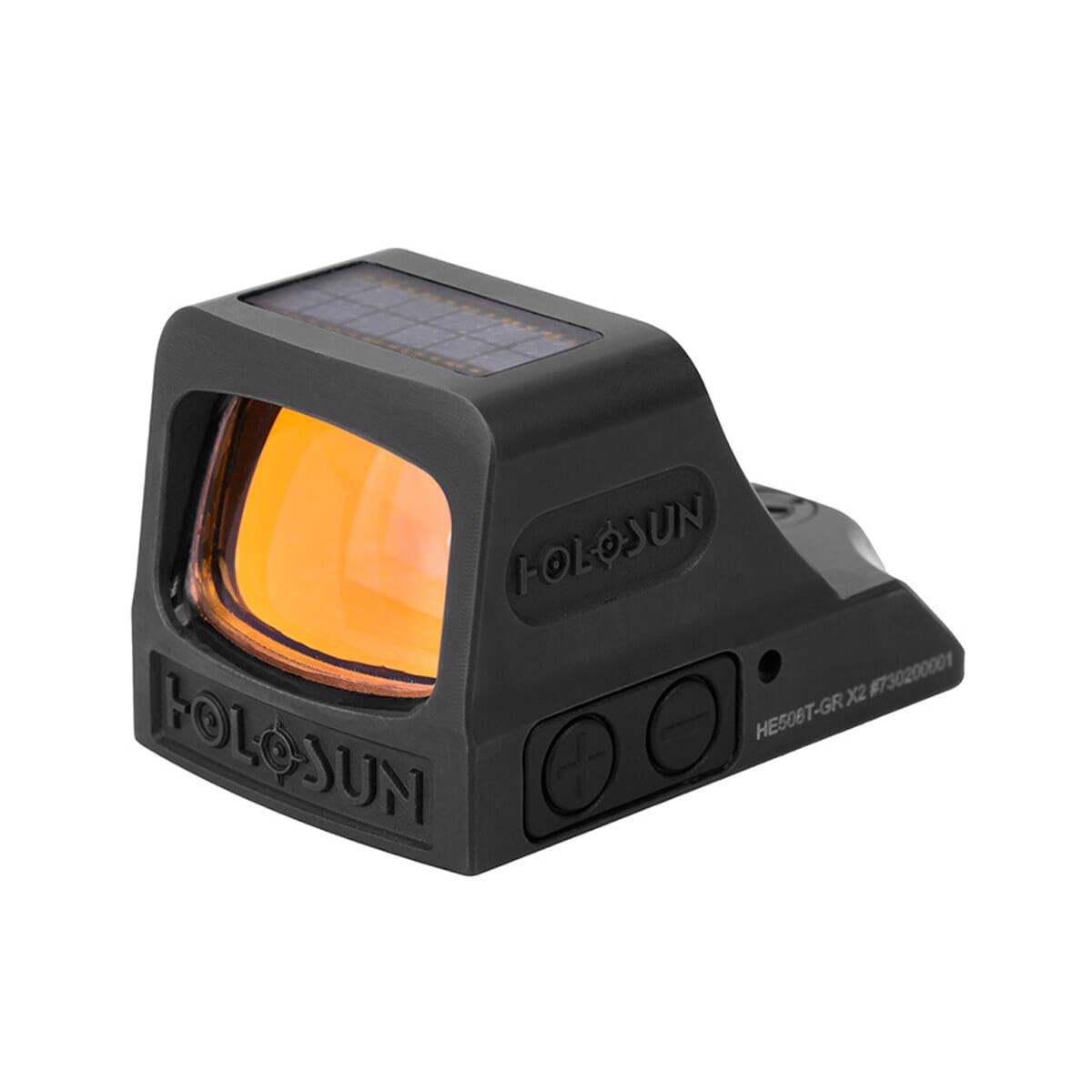 Holosun HE508T-RD-X2 Titanium Multi-Reticle Circle Dot Open Reflex Sight with Solar Failsafe and Shake Awake HE508T-RD-X2