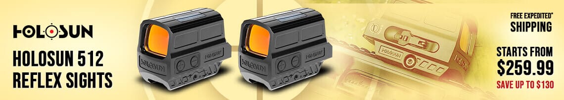 Holosun 512 Reflex Sights