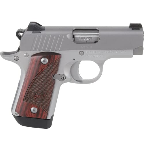 Kimber Micro 380 RTC Special .380 ACP Stainless Rosewood NS Pistol ...