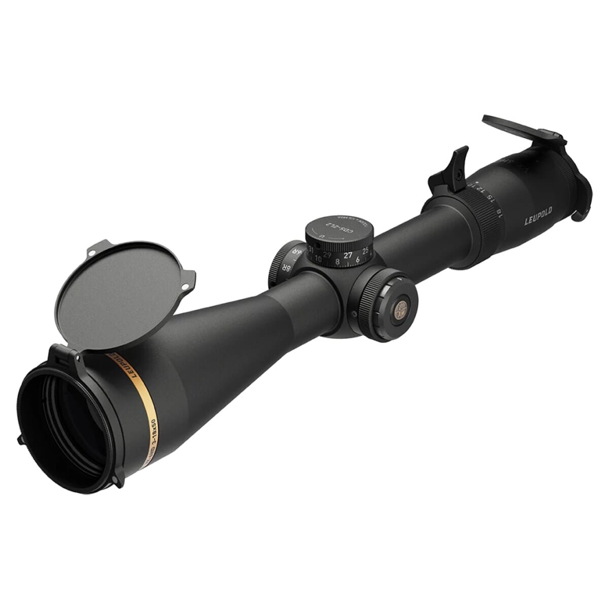 Leupold VX-6HD 3-18x50 30mm CDS-ZL2 Side Focus Illuminated TMOA SFP Riflescope w/Flip Cover 171576