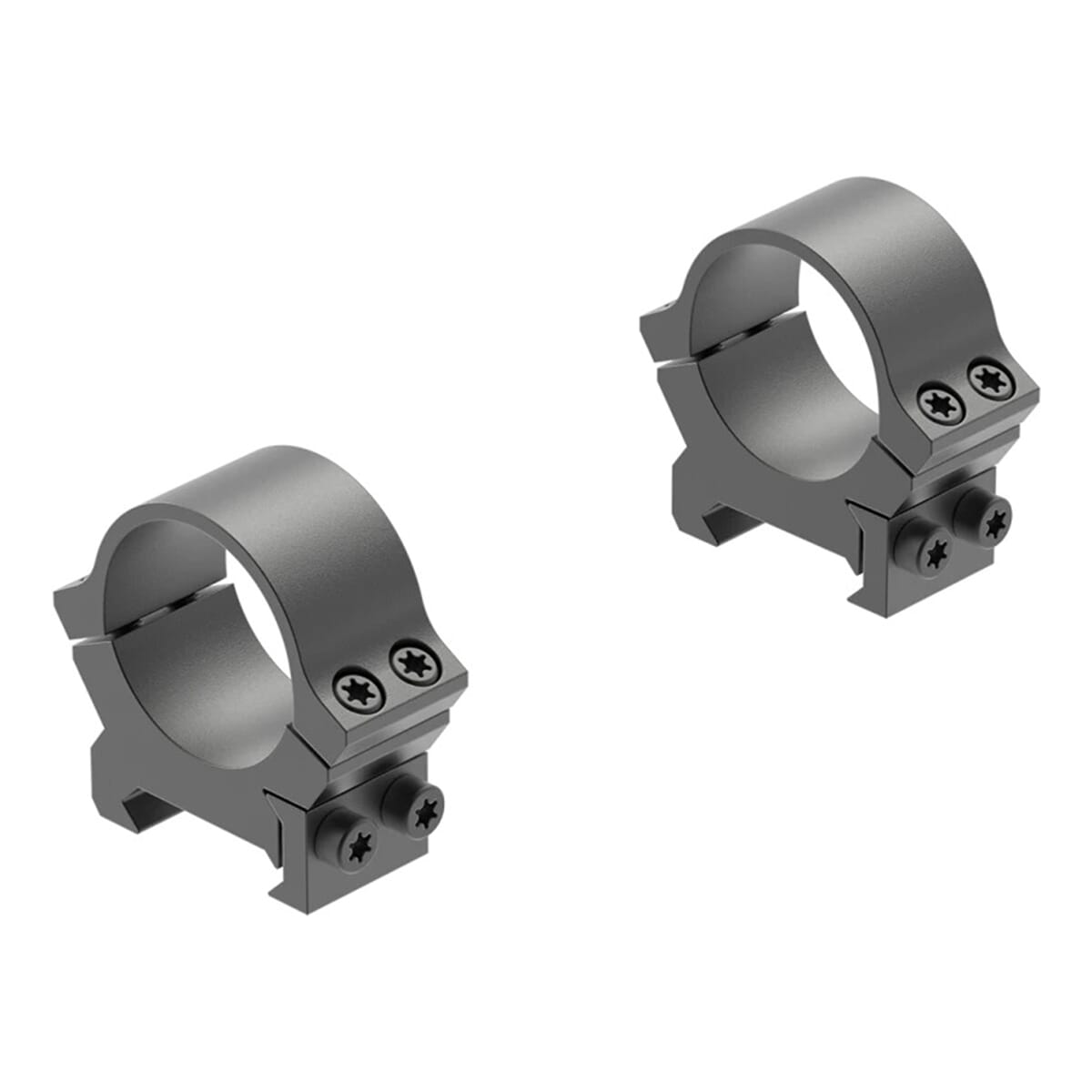 Leupold PRW2 1" Low Matte PermaRing WeaverStyle CrossSlot Scope Rings 174079 for Sale