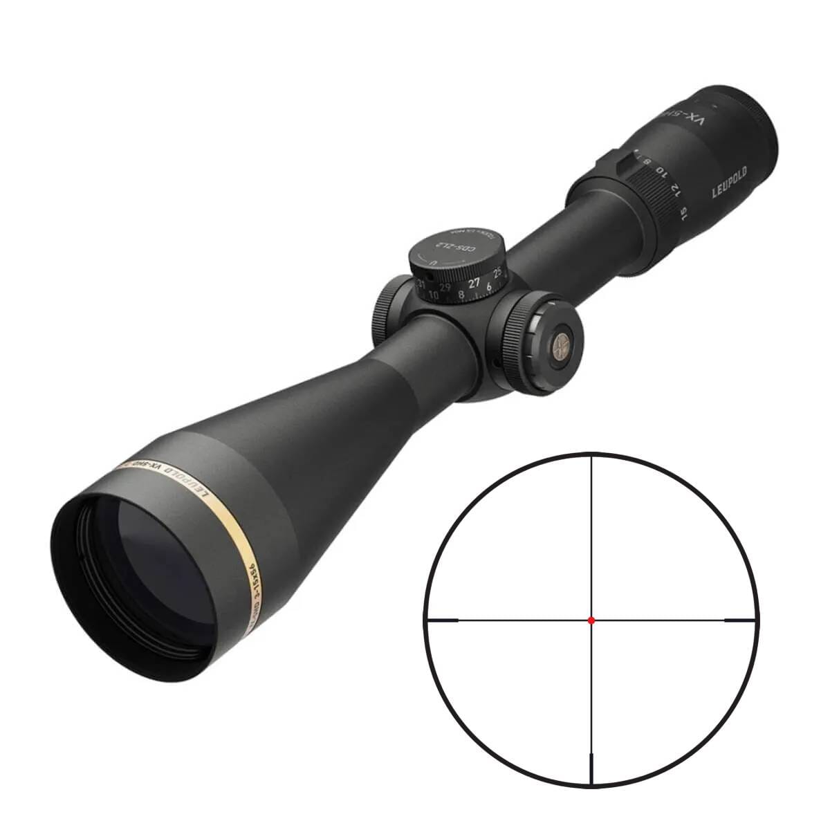 Leupold VX-5HD 3-15x56 CDS-ZL2 Illum FireDot 4 SFP