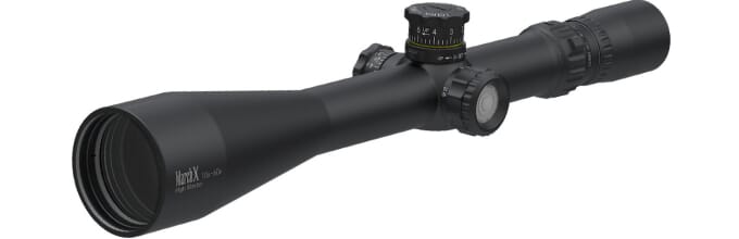 March X High Master 10-60x56 MTR-5 Illuminated SFP Black Riflescope D60HV56TI-MTR-5