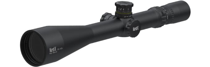 March X High Master 10-60x56 MTR-2 Non-Illuminated SFP Black Riflescope D60HV56TM-MTR-2