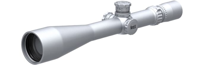 March X Tactical 8-80x56 MTR-5 Non-Illuminated SFP Silver Riflescope D80V56STM-MTR-5