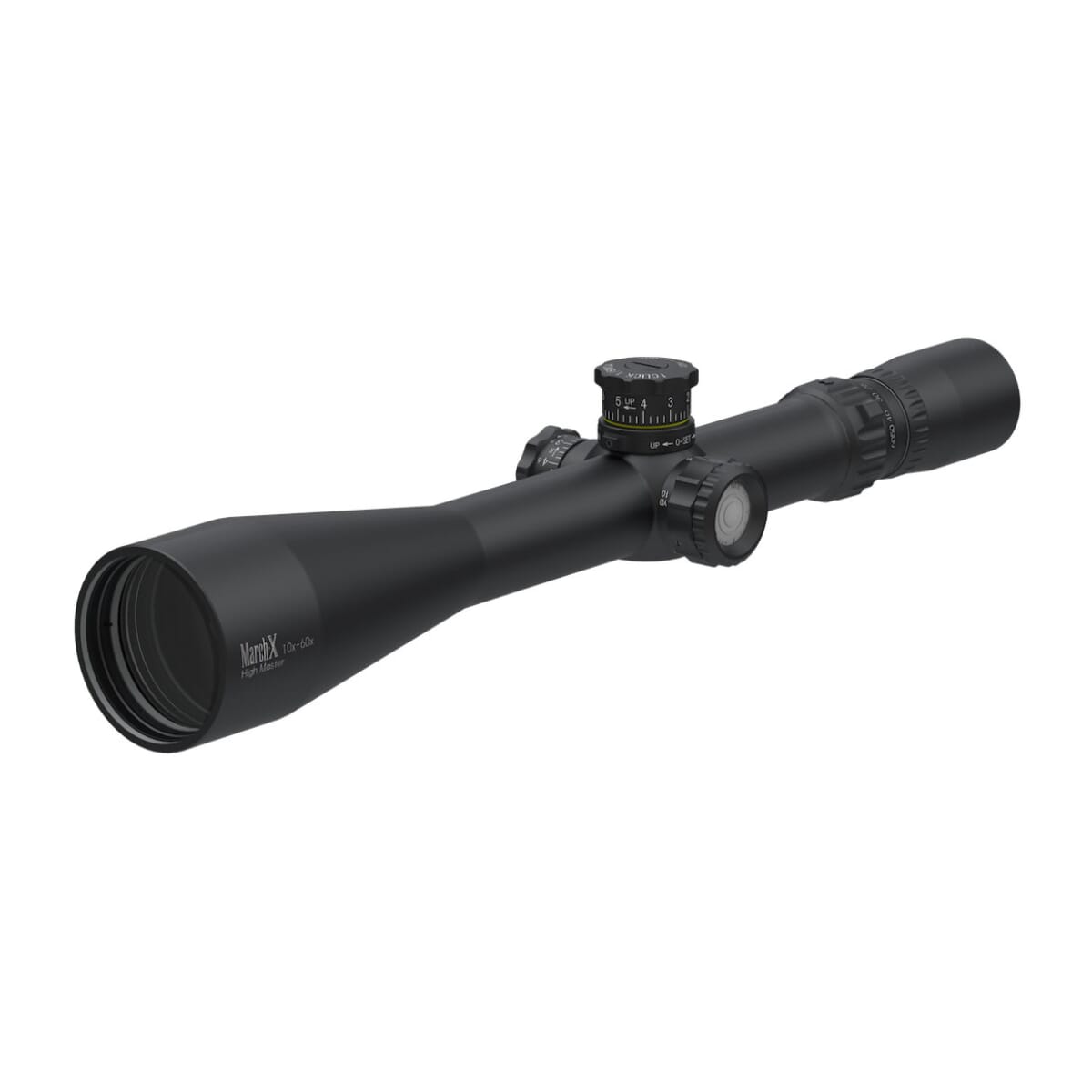 March X "High Master" 10-60x56mm MTR-1 Reticle 1/8MOA Illuminated Riflescope D60HV56TI-MTR-1-800172