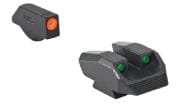 Meprolight Hyper-Bright Kimber K6/DASA Revolver Fixed Orange Ring/Green Dot Tritium Illum Pistol Sight Set 0412313131
