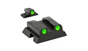 Meprolight Tru-Dot Beretta PX4 Storm (F/G Series) Fixed Green Rear/Front Tritium Illum Pistol Sight Set 0106663101