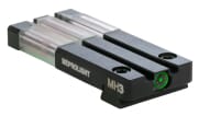 Meprolight FT Bullseye Sig Sauer P-Frame (Except P365/P365 XL) Green Fiber-Tritium Illum Rear Optical Pistol Sight 0631153108