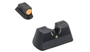 Meprolight Hyper-Bright V-Sight CZ 75/85/97/SP01 Orange Ring/Green Fixed Pistol Sight Set 477903131