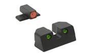 Meprolight Hyper-Bright IWI Masada Orange Ring/Green Fixed Pistol Sight Set 495873131