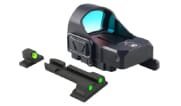 Meprolight microRDS S&W M&P Red Dot Sight Full Kit w/Backup Night Sight Set & QD Adapter 88070504