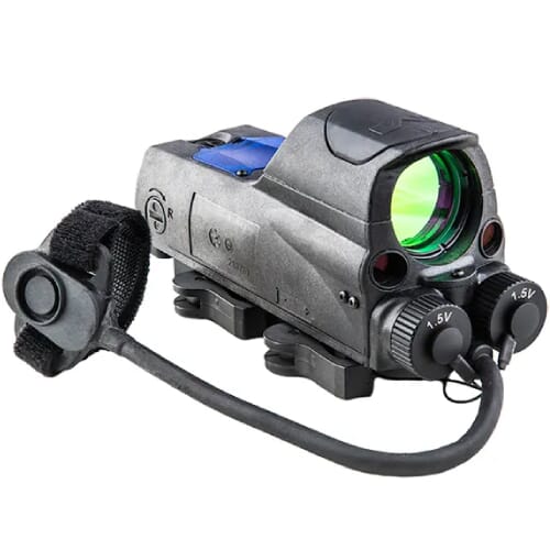 Meprolight MOR PRO 2.2 MOA Dot Multi-Purpose Tritium/Adj LED Illum Reflex Sight w/Green & IR Lasers 0687745