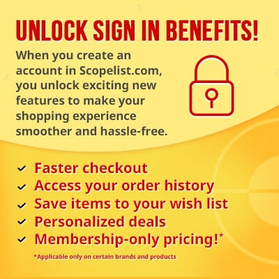 Unlock Sign Up Benefits