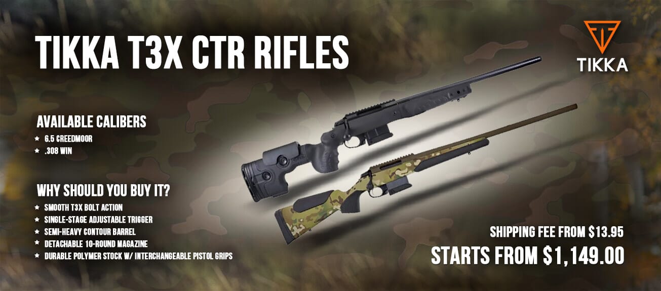 Tikka T3X CTR Rifles