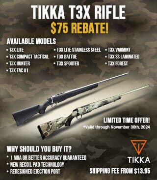 Tikka T3X Rifles