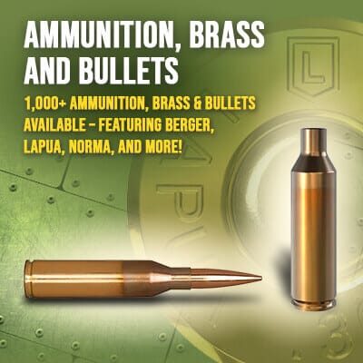 Ammunition, Brass and Bullets