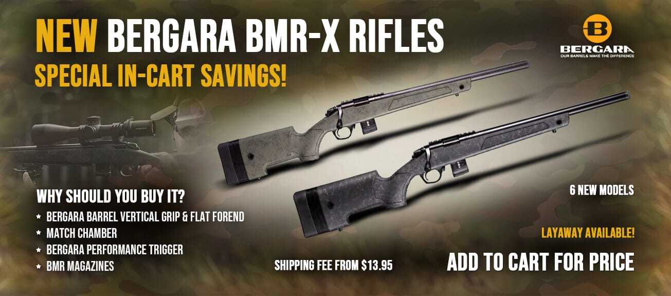 Bergara BMR-X Rifles