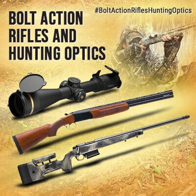 best bolt action rifles and hunting optics