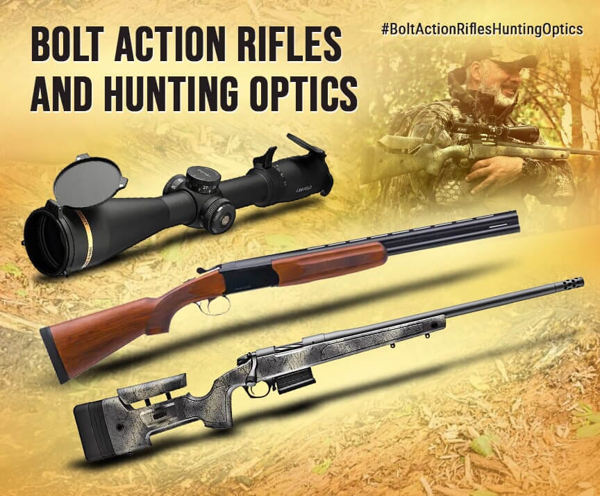 best bolt action rifles and hunting optics