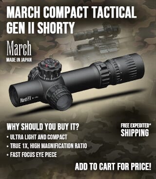 March Compact Tactical Gen II Shorty