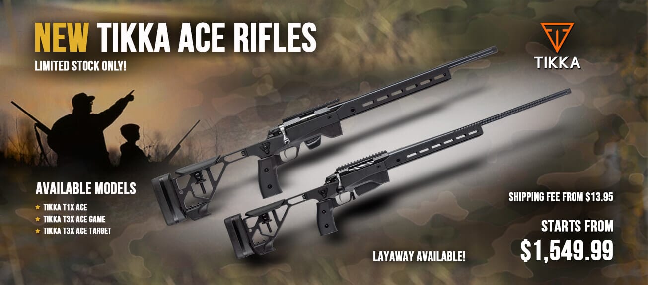 Tikka Ace Rifles