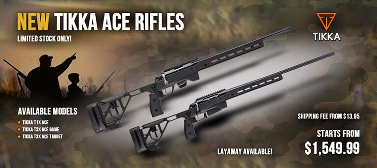 Tikka Ace Rifles