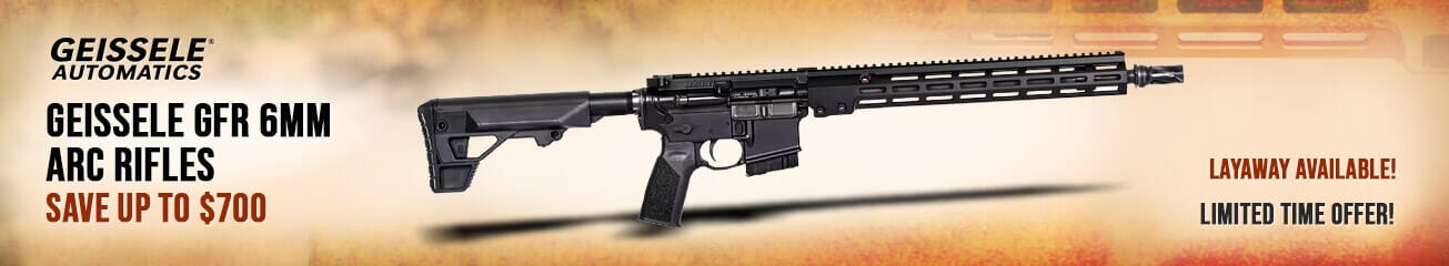 Geissele GFR 6mm ARC Rifles
