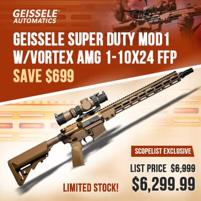 Geissele Super Duty MOD1 with Vortex AMG