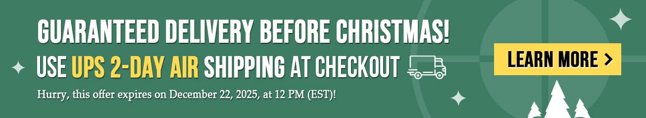 guaranteed delivery before holiday