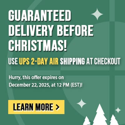 <strong>guaranteed delivery before holiday</strong>