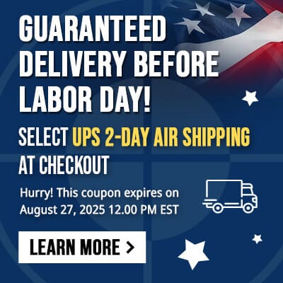 <strong>guaranteed delivery before labor day</strong>