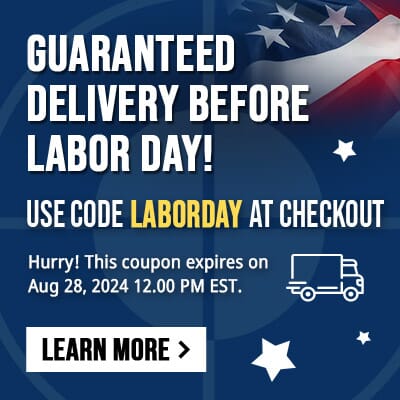 <strong>guaranteed delivery before labor day</strong>