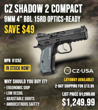 CZ-USA Shadow 2 Pistol In Stock Now!