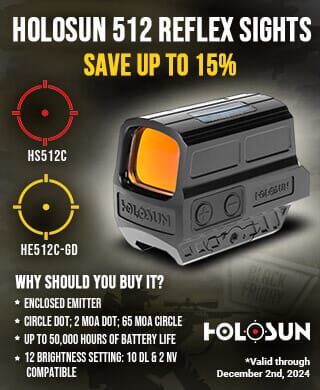 Holosun HS512C Multi-Reticle