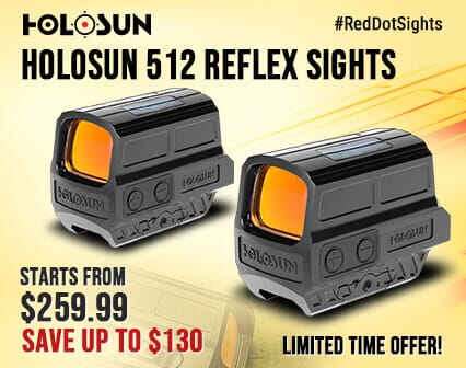 Save Up to $130 on Holosun 512