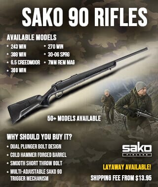 New Sako 90 rifles