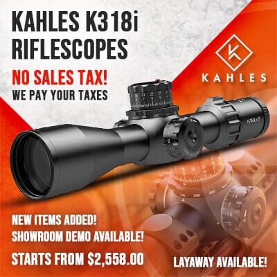 <strong>Kahles K318i Riflescopes</strong>