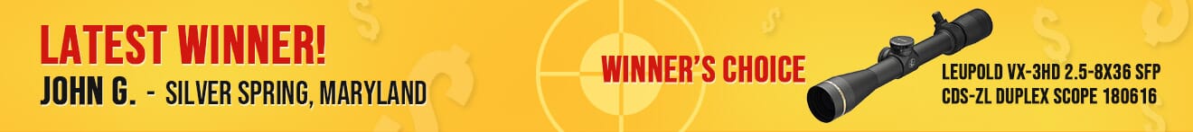 Latest winner