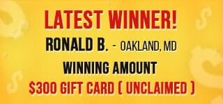 Latest winner