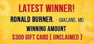 Latest winner
