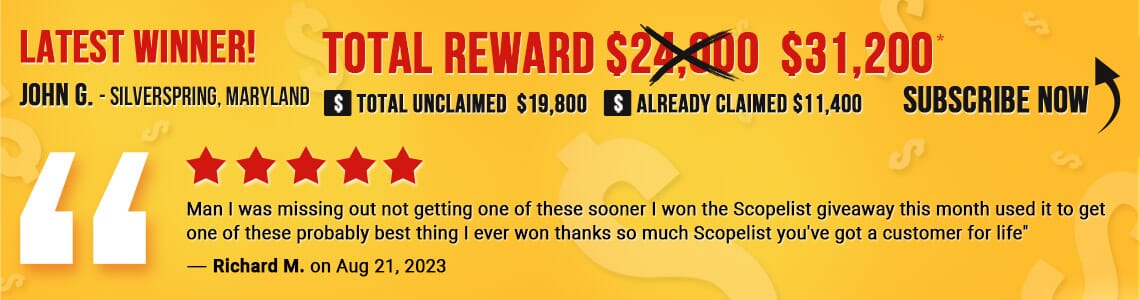 New Winners