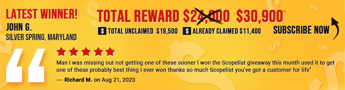 New Winners