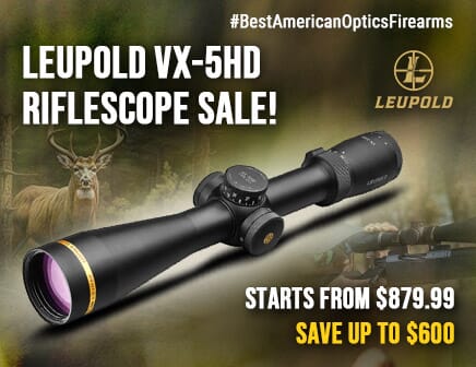 Save Up To $600 on Leupold VX-5HD Rifle Scopes