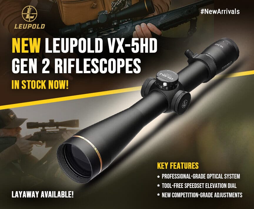 New Firearms Optics