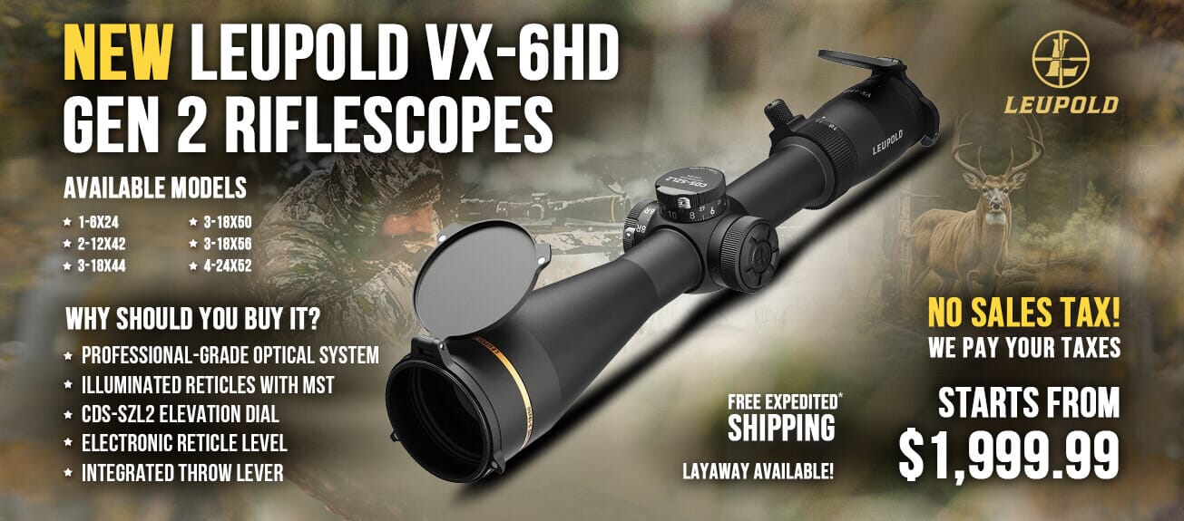 Leupold VX-6HD Gen2 Riflescopes