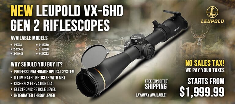 Leupold VX-6HD Gen2 Riflescopes