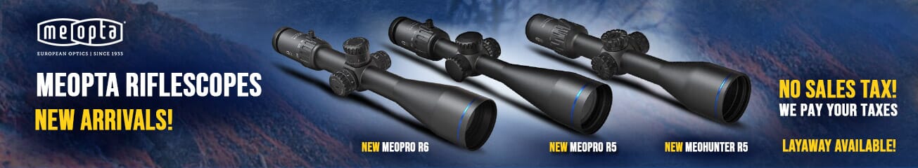 meopta new riflescopes