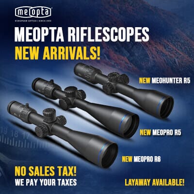 meopta new riflescopes